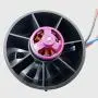 DD 70mm EDF 12 Blades Ducted Fan with 3400KV RC Brushless Motor Balance Tested for EDF 4S RC Jet Airplane