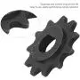 Alomejor 2Pcs Electric Sprocket Drive Pinion with 11 Tooth, 25H High Speed Motor Gear Metal Chain Sprocket for E Scooter