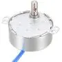 uxcell Synchronous Motor AC 100-127V 1.4-1.7RPM 50-60Hz CCW/CW 4W Turntable Gear Box for Microwave Oven