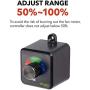 BN-LINK Exhaust Fan Speed Controller Variable 3 Speed Ceiling Vent Fan Control Adjuster Cordless for Duct Inline Fan Vent Blower Controller Wireless for Ventilation Fans 4.8A / 600W