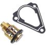 Marine Outboard Thermostat & Cover Gasket 67F-12411-01-00 63P-12414-00-00 Replacement for Yamaha F150 LF150