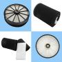 Aolleteau Filter Compatible with Bissell Pet Hair Eraser Lift-Off Upright Vacuum Cleaner - Series 2087, Models 2087, 2087Q （1 Pack Post-Motor Filter & 1 Pack Pre-Motor Filter）