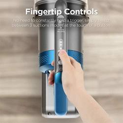 Eureka Stylus LED Headlights, Convenient Stick and Handheld Vac, Lightweight Cordless, Grey