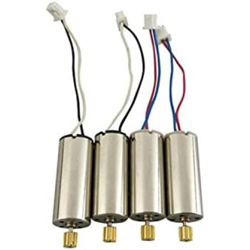 Upgraded Motors for Syma X54HW X54HC RC Helicopter RC Quad Copter Drone Replacement Spare Parts CCW and CW with Metal Gear Toy 4PCS