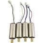 Upgraded Motors for Syma X54HW X54HC RC Helicopter RC Quad Copter Drone Replacement Spare Parts CCW and CW with Metal Gear Toy 4PCS
