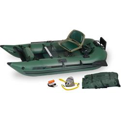 Sea Eagle 285 Inflatable Frameless Fishing Pontoon Boat - Pro Package