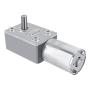 DC 12V Gear Reduction Motor Reversible High Torque Turbo Worm Gear Box Reduction Electric Motor(6RPM)