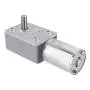 DC 12V Gear Reduction Motor Reversible High Torque Turbo Worm Gear Box Reduction Electric Motor(6RPM)