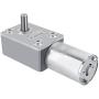 DC 12V Reversible High Torque 12V Worm Gear Motor Female Shaft High Torque Turbo Worm Gear Box Reduction Electric Motor(5RPM)
