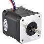 STEPPERONLINE Nema 17 Bipolar Stepper 0.9deg(400 steps/rev) 1.68A 44Ncm(62.3oz.in) Motor