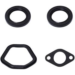 Podoy Gx390 Gasket Cylinder Head Exhaust Muffler with Crankcase Oil Seal for Compatible with 13hp Engine