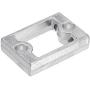 DollaTek 10Pcs TT Motor Aluminum Alloy Bracket Smart Car Chassis Wheel Screw Fasteners