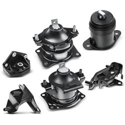 A-Premium Engine Motor and Transmission Mount Compatible with Honda Accord LX EX SE 2003-2007 V6 3.0L Automatic Transmission 6-PC Set