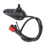Electric Wheelchair Joystick Controller Replacement Brushed 4P Joystick Controller Electric Mobility Wheelchairs Accessory EABS Parking Function-0‑50A 24V DC Motors with Brake
