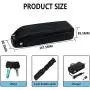Jieoto Electric Bike Batteries 36V 12.5AH Built-in Electric Bike Lithium Battery with 2A Charger and BMS Protection Board for 500W/350W/200W Electric Lithium Bike Battery Motors