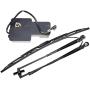 ZTUOAUMA Wiper Motor Arm Blade Kit 6679476 & 7324010 for Bobcat Skid Steers 751 753 763 773 863 864 873 883 963 T110 T140 T180 T190 T200 T250 T300 T320 S130 S150 S160 S175 S185 S205