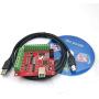 DEVMO Mach3 USB Interface Board USB CNC Controller 4 Axis Motion Control Card Interface Breakout Board for Stepper Motor Driver