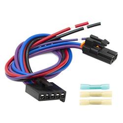 3 Pins Blower Motor Resistor Connector Replace Wiring Harness for Chevy, GMC Silverado, Tahoe, Suburban, Sierra, Yukon XL - AC,Replace 8e5h-19e624-a, 89018778, 89019351, 1581773