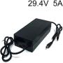 Jieoto 24V 30AH Battery Lithium Battery 30000mAh for Electric Bicycle Moped/Electric/Li Ion Battery Pack with Charger, for 200W ~ 500W Motor