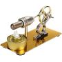 NC Hot Air Stirling Engine Model Toy Micro Engine Generator Motor Toy Physics Gift