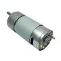 BEMONOC Small DC Gear Motor High Speed 12V 460 RPM Reversible Electric Motor 37mm Diameter for Diy Parts