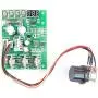KNACRO 20A PWM DC Motor Governor Controller 30A Max DC 6-60V 12V 24V 36V 48V Brush DC Motor Controller Digital Display 0-100% Speed Regulation