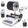 Professional Rock Tumbler Kit,Turns Rough Rocks Into Beautiful Gems,with Button 7 Day Polishing Timer,Includes Instruction Booklet,STEM Science Gift for Adults & Kids (A)