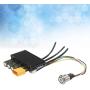 Omabeta Motor Control Switch, 10UF 100V Capacitor Electronic Speed Controller Easy Installation with Heat Sink for RC Vehicle