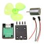 1 Set Portable Mini Wind Generator Wind Turbine Motor Charging of Micro Wind Turbine Emergency Mobile Phone
