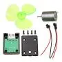 1 Set Portable Mini Wind Generator Wind Turbine Motor Charging of Micro Wind Turbine Emergency Mobile Phone