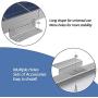 AGOTVAPO Solar Panel Mounting Brackets Z Bracket, rv Solar Panel mounting Brackets for Solar Panel, with Nuts and Bolts, Supporting for RV,Boats,Motorhome,Cabins,Garages,Off Grid (32 Units Brackets)
