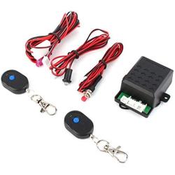 Car Alarm System Proximity Lock Unlock,1 Set Universal Auto Car Immobilizer Lock Alarm System Anti Theft Protection Keyless Entry System with Remote Controllers