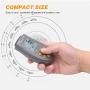 Geevorks Digital Tachometer, Photo Tachometer Non-Contact RPM Tach Manual/Automatic Measurement 2.5~99999RPM, Tachometer Gauge for Motor/Wheels/Lathe/Electrical Fan/Car