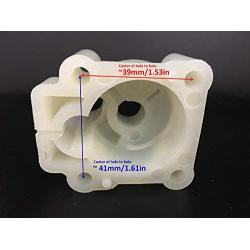 ITACO Boat Motor Housing Water Pump Case 3B2-65016-1 0 M 46 8037502 for Tohatsu Nissan Mercury Mercruiser Quicksilver Outboard 8HP 9.8HP 6HP 6B 2/4-stroke Engine