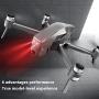 5G Professional Brushless Motor Drone Aerial Photography Camera 6K Follow Me Shooting GPS Quadcopter Level 7 Wind Resistance (Two Batteries)