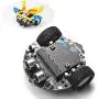 Yahboom Microbit V2 Start Robotic Kit for Kids DIY Programmable STEM Education Toy Car with Tutorial Super Cost-Effective (Robot with BBC Micro:bit V2)