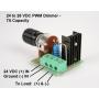 24 Volt LED PWM Dimmer, 7 Amp Capacity, DC Lighting Dimmer Controller for LED Incandescent Auto RV Marine Aircraft Interior Lighting