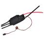 Watercooled ESC, Waterproof Brushless ESC 60A Water Cooling Electronic Speed Controller with 5V/3A UBEC for RC Boat Models Part