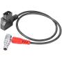 2-Pin Right-Angled Power Cable to D-tap/P-tap for Teradek/SMALLHD/ARRI/RED/Zcam/TILTA/Paralinx/Preston/Hollywood/Switronix/Panasonic 17.3 inches
