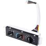 X AUTOHAUX 1 Set HVAC Heater Control Panel with Blower Motor Switch for Jeep Wrangler TJ 1999-2004 55037473AB BL101 HS-373