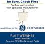 GE WE4M415 Genuine OEM Door Switch for GE Dryer
