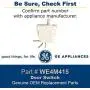 GE WE4M415 Genuine OEM Door Switch for GE Dryer