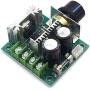 Pangocho Jinchao-Dc Motor DC 12V 24V 30V 40V 13KHZ Auto PWM DC Motor, Speed Regulator Governor Speed Controller Switch 10A 50V 1000uF, Easy to Install