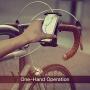 GRUNDIG Bike Phone Holder, Phone Mount for Golf Car/ Bicycle/ Scooter/ Motorcycle Handlebars, Fits iPhone 12 Pro Max - 6 and More Brands of Phones, 360 Rotation, Firmly Fixed, Adapt to Phone with Case