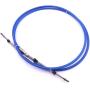 ABA-CABLE-10-GY Outboard Engine Remote Control 33C Throttle Shift Cable 10ft for Yamaha Boat Motor Steering System 3.048m Blue, Universal Type 3300/33C