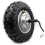 L-faster 36V48V 450W Brushless Hub Motor with Tubeless Tire Mountain Skateboard 9-Inch Single Shaft Hub Motor Wheel