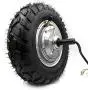 L-faster 36V48V 450W Brushless Hub Motor with Tubeless Tire Mountain Skateboard 9-Inch Single Shaft Hub Motor Wheel