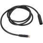 MAGT Motor Extension Cable Electric Wheels for Bikes, 9 Pin Front Rear Wheel Motor Female to Male Wire Cable for Electric Bikes E-Bike Accessory (1.5pin 1300mm)