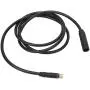 MAGT Motor Extension Cable Electric Wheels for Bikes, 9 Pin Front Rear Wheel Motor Female to Male Wire Cable for Electric Bikes E-Bike Accessory (1.5pin 1300mm)