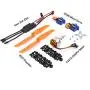 Moteur Brushless FPVKing RC 2212 2200KV + Servos SG90 9G Micro + ESC 30A 1/30A + Hélice 6035 pour Avions à Voile RC Moteur Brushless FPVKing RC 2212 2200KV + Servos SG90 9G Micro + ESC 30A 1/30A + Hélice 6035 pour Avions à Voile RC